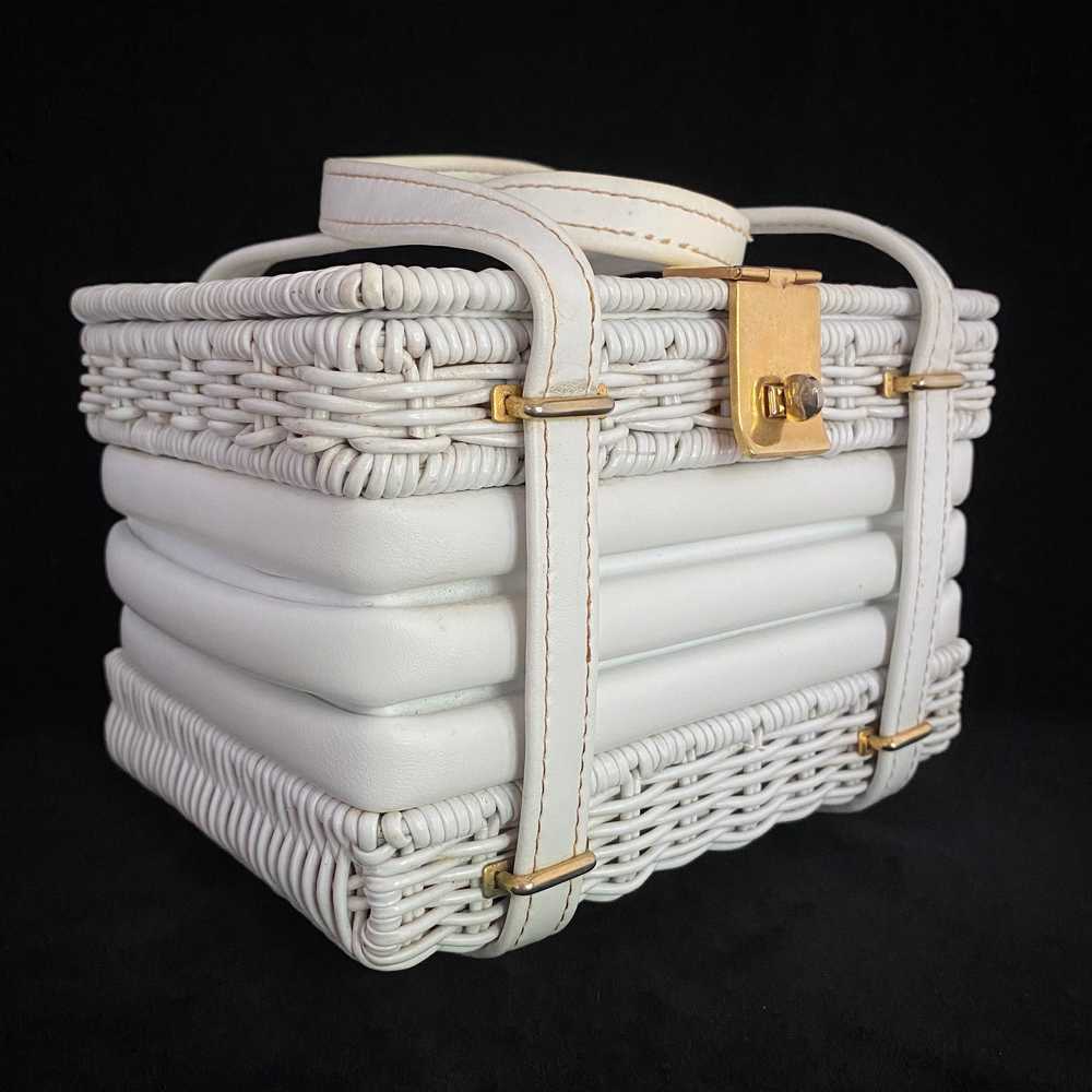 Late 50s/ Early 60s Walborg Basket Purse - image 2