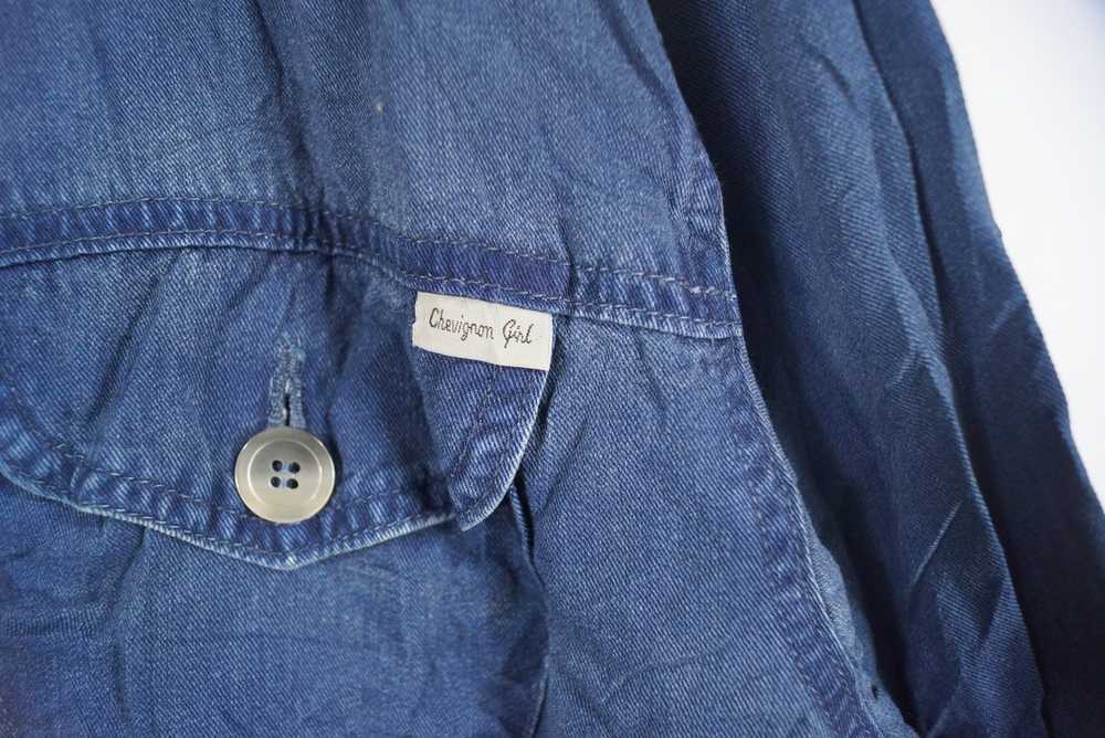 Chevignon × Vintage Rare!! Denim Jackets Vintage … - image 3