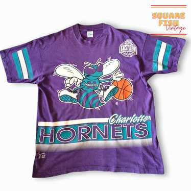 New York Stars/Charlotte Hornets WFL Jersey - White (Hornets) - 5XL - Royal Retros
