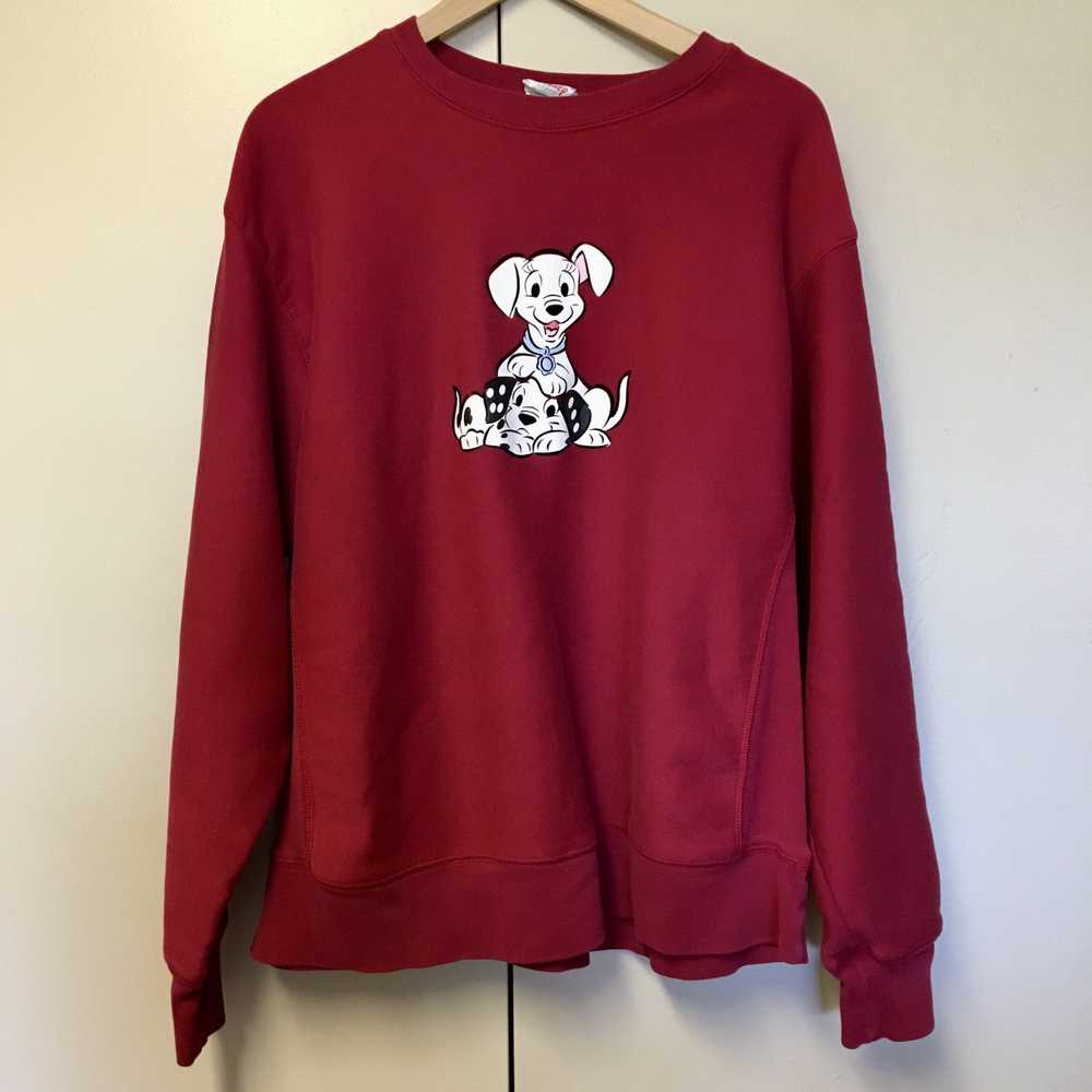 Vintage 102 Dalmations Crewneck Sweater Size XL - image 1
