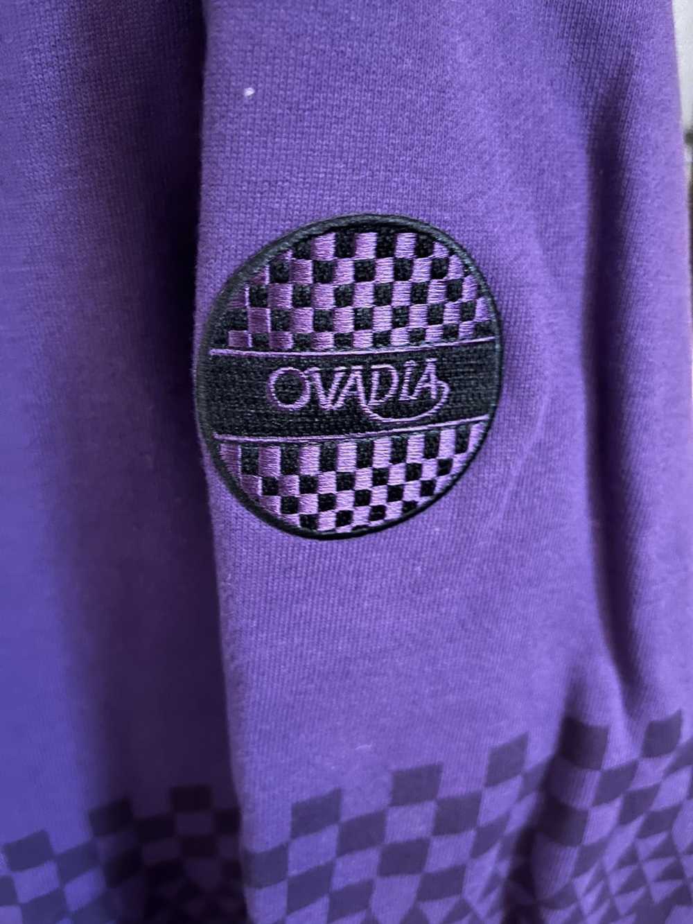 Ovadia & Sons Ovadia & Sons Purple Checker Hoodie - image 5
