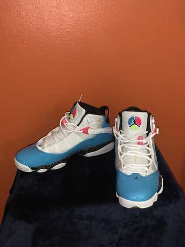 Nike Jordan 6 Rings Blue Fury Cyber Pink