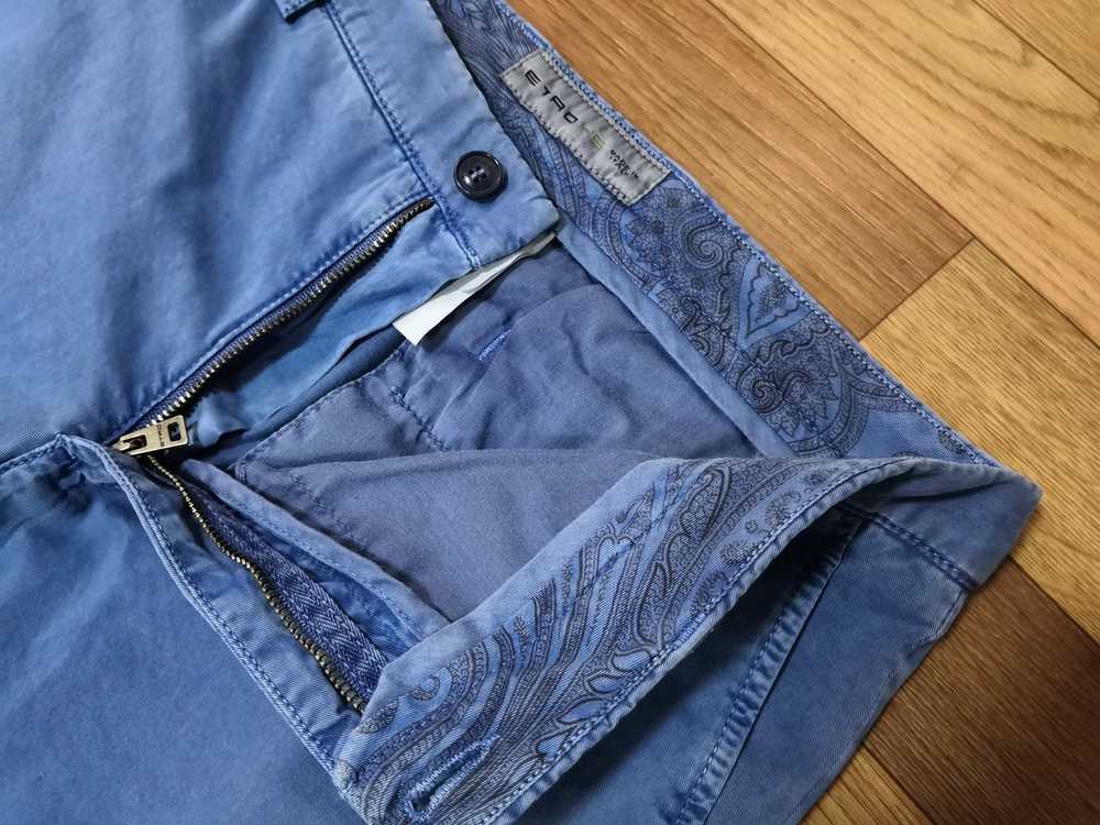 Etro × Italian Designers Casual pants chinos cott… - image 3