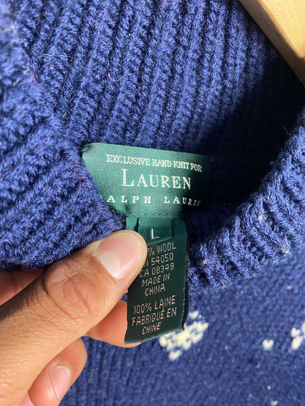 Ralph Lauren Exclusive Hand Knit Sweater Vintage … - image 5