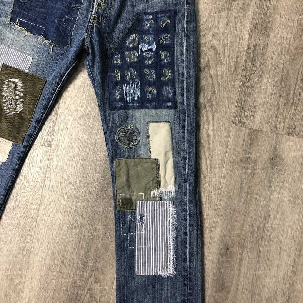 Custom × Levi's Reworked Patchwork Levi’s Jeans W… - image 3