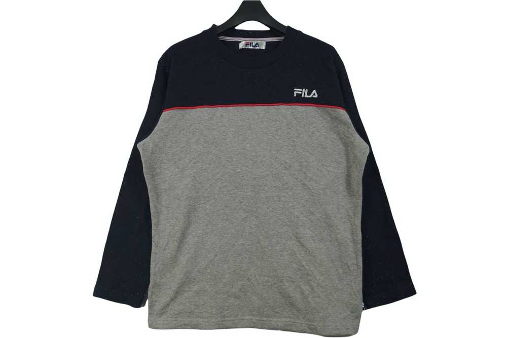 Fila × Streetwear Rare!! Fila Streetwear Sweatshi… - image 1