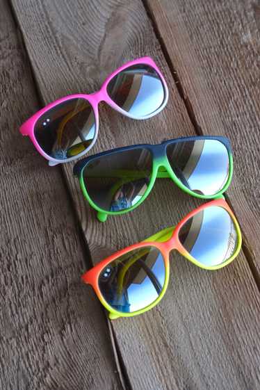 Ainiv Neon Color Shutter Shadeds Glasses for Kids, 6PCS Novelty Party  SunGlasses, Fancy Dress Costume Glasses, 80s 90s Funny Party Decoration  Favors Supplies, Festival Outfits Accessories: Buy Online at Best Price in