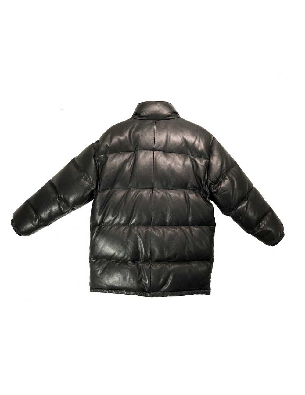 Stussy Archive Stussy Leather Down/Puffer Jacket - image 2