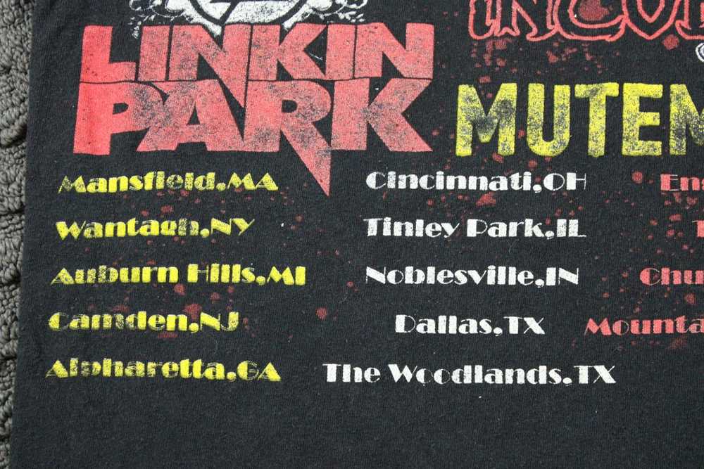 Band Tees × Vintage Vintage Linkin Park Tour T-Sh… - image 7