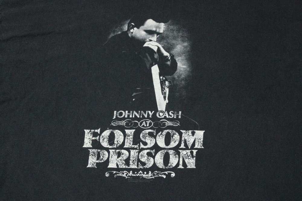 Band Tees × Vintage Vintage Johnny Cash T-Shirt /… - image 2