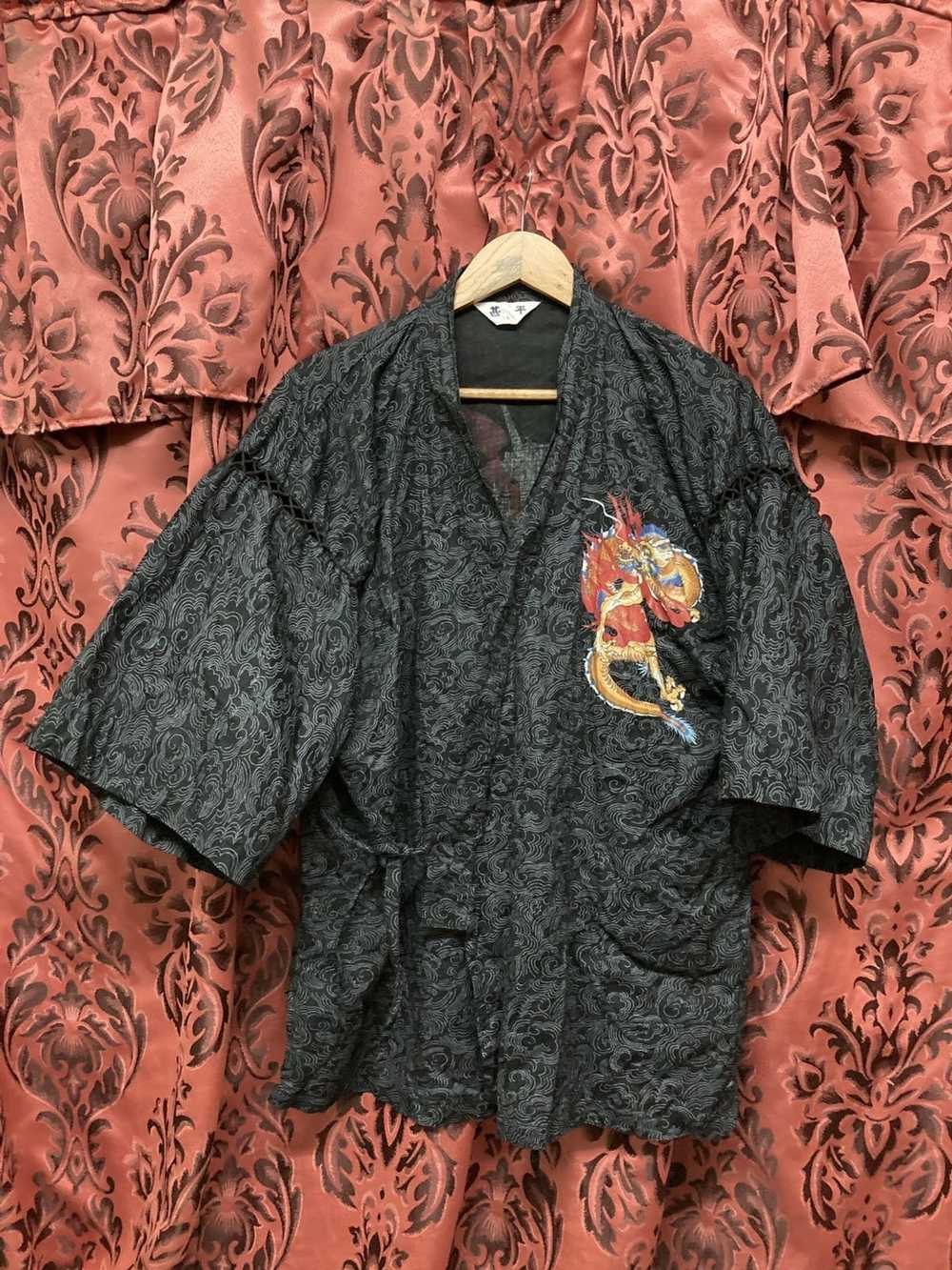 Designer × Japanese Brand kimono 👘 dragon design… - image 3