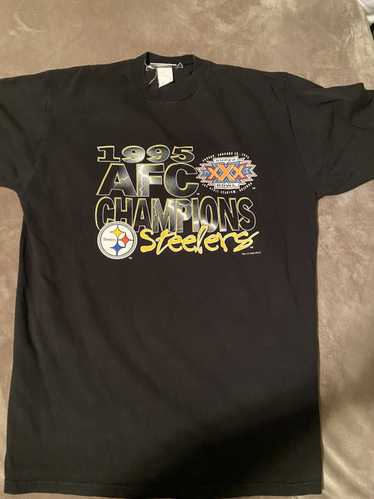 PITTSBURGH STEELERS VINTAGE 1995 SUPER BOWL XXIX T-SHIRT ADULT 2XL - Bucks  County Baseball Co.