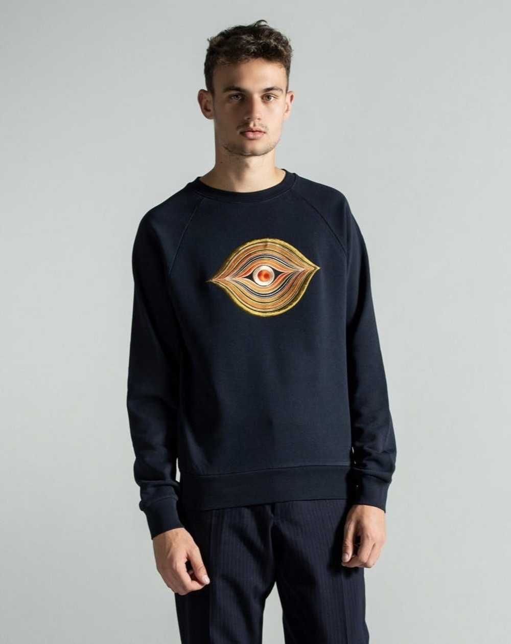 Dries Van Noten Eye Embroidered Crew Neck Sweatsh… - image 7