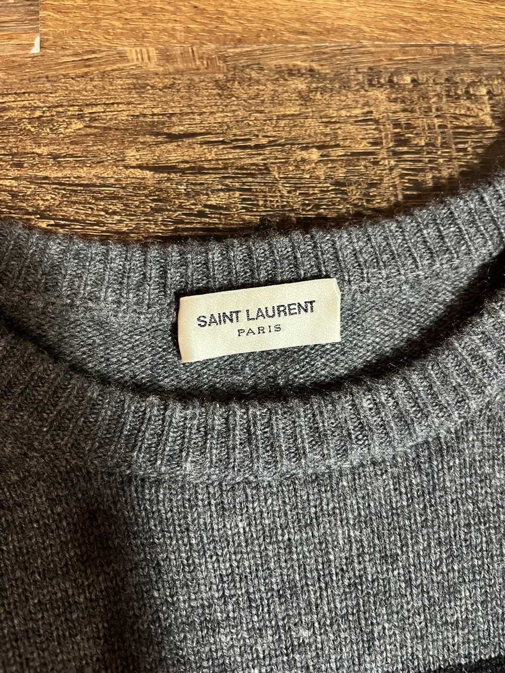 Yves Saint Laurent SAINT LAURENT 100% CASHMERE SA… - image 2