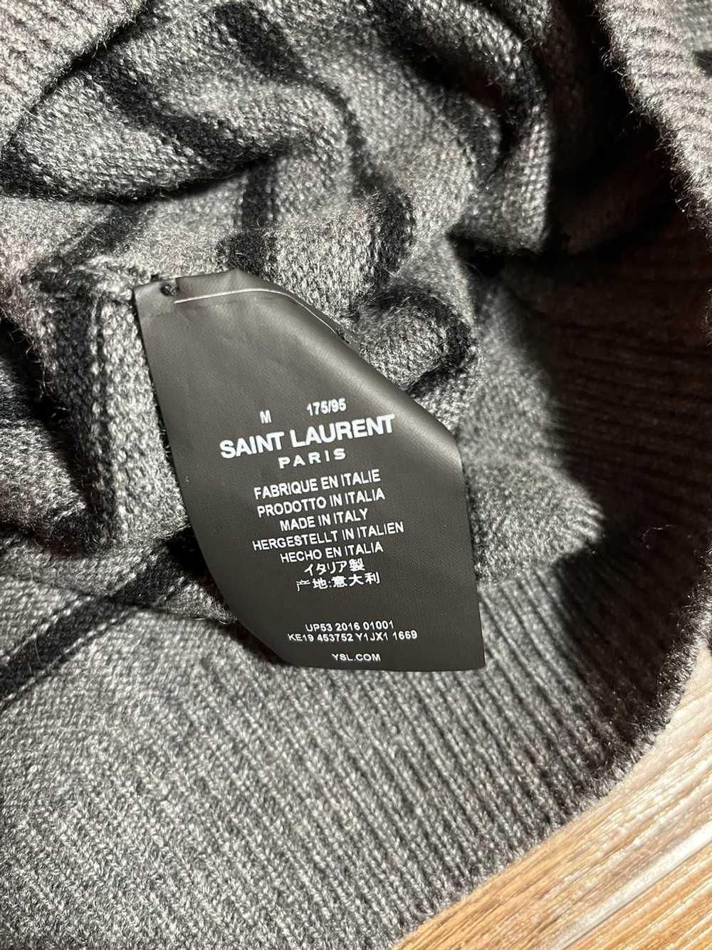 Yves Saint Laurent SAINT LAURENT 100% CASHMERE SA… - image 3