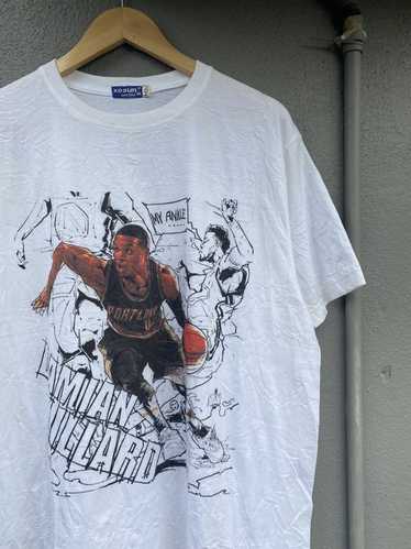 NBA × Rap Tees × Vintage Vintage y2k Damian Lilla… - image 1