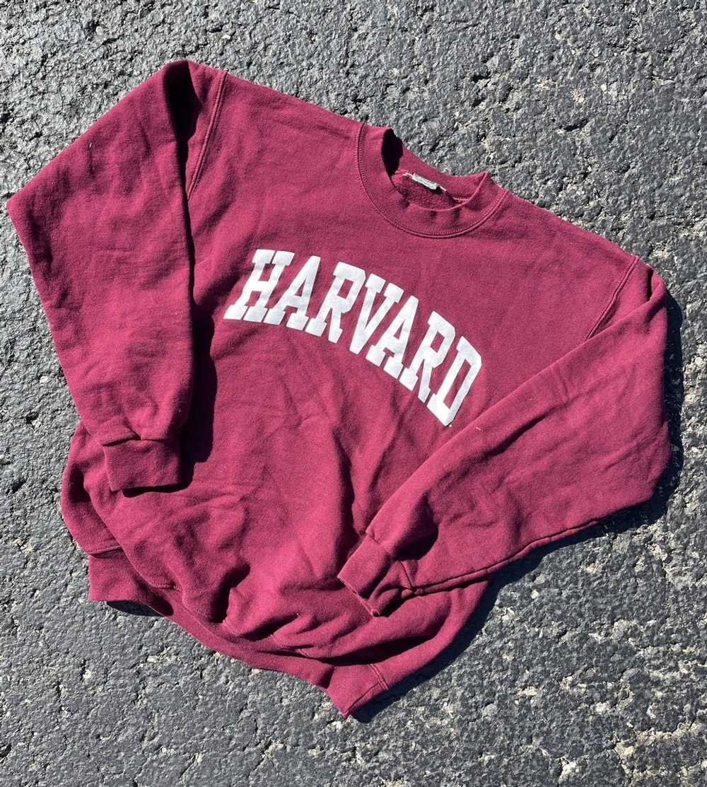 Vintage 90s Harvard Sweatshirt - image 1