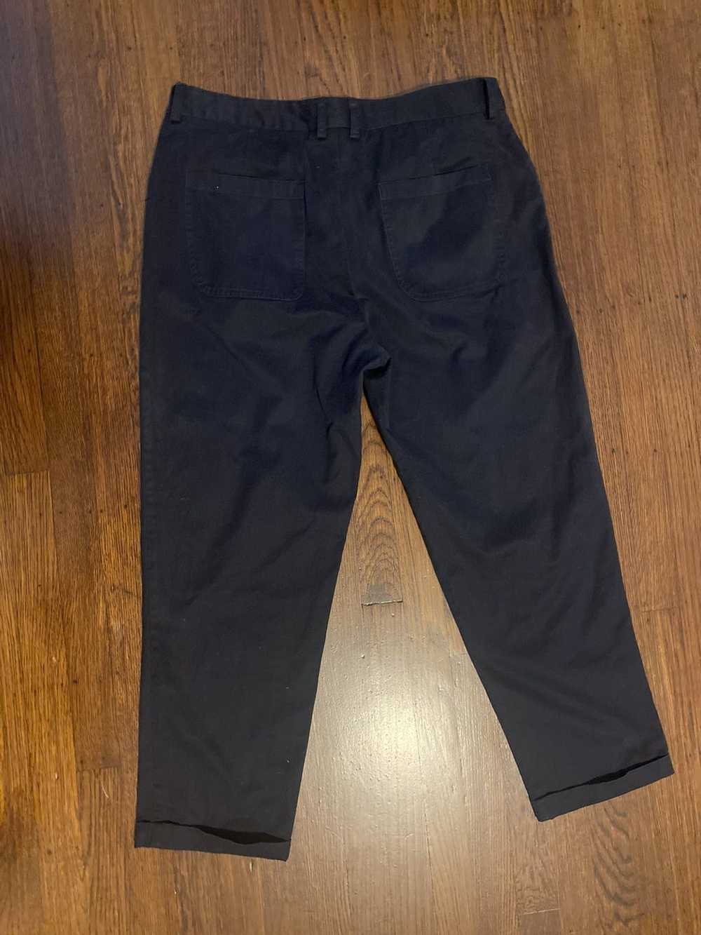 Proper Gang Proper Gang Navy Cropped Chinos sz 34… - image 2