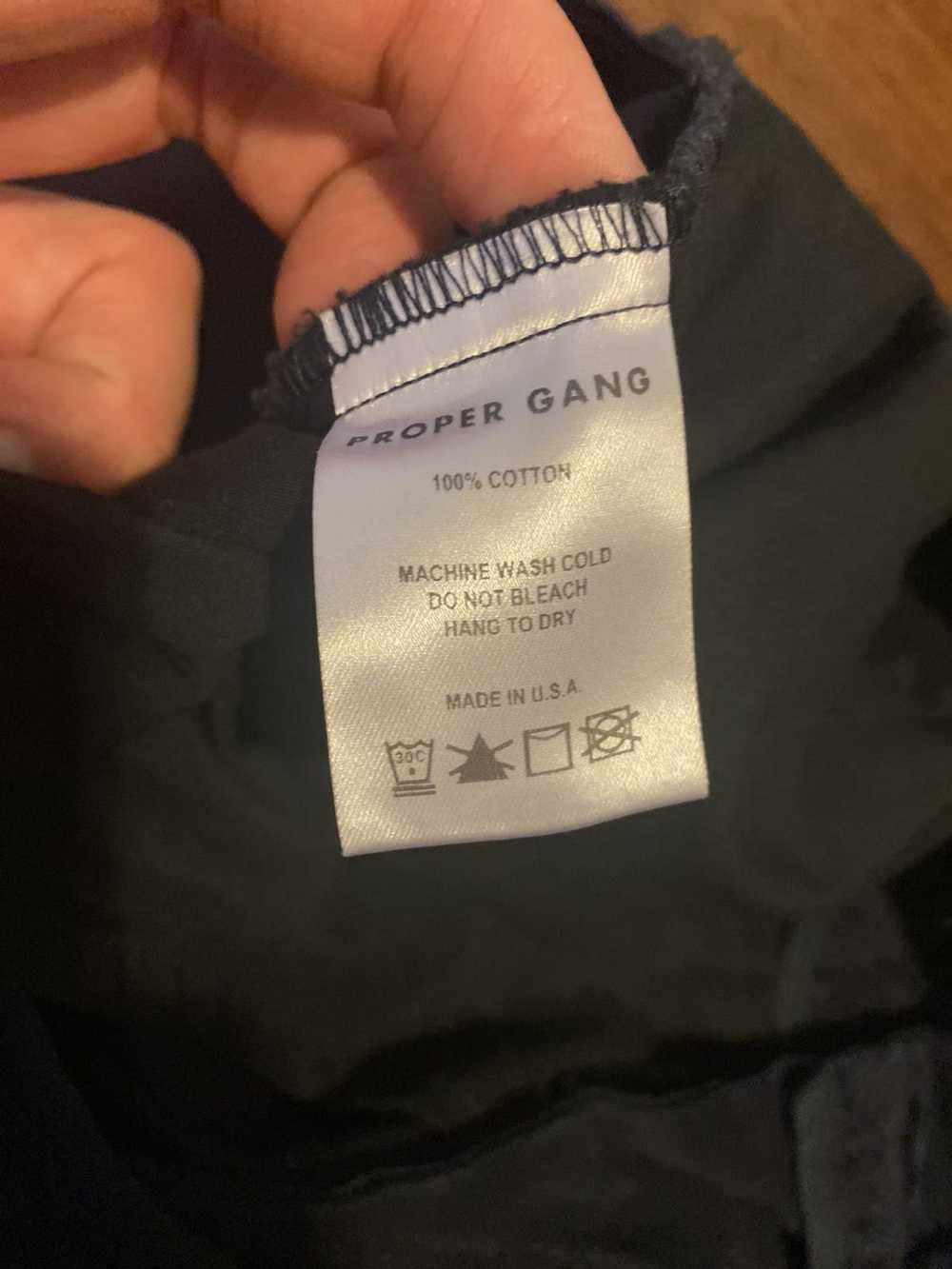 Proper Gang Proper Gang Navy Cropped Chinos sz 34… - image 5