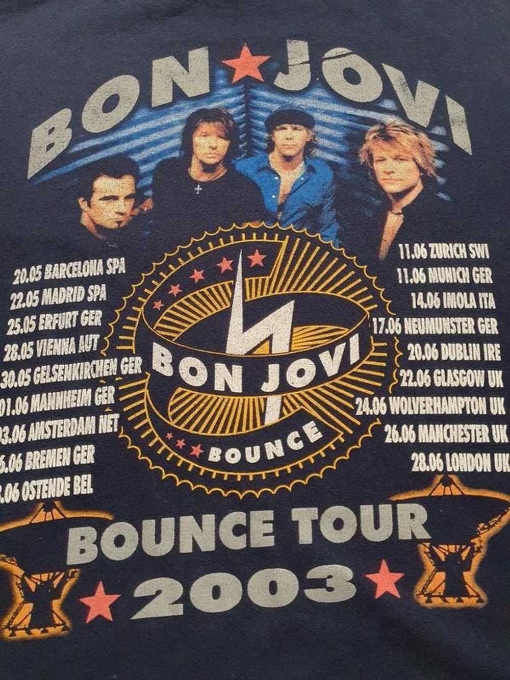 Band Tees × Vintage bon jovi 2003 tour t-shirt - image 2