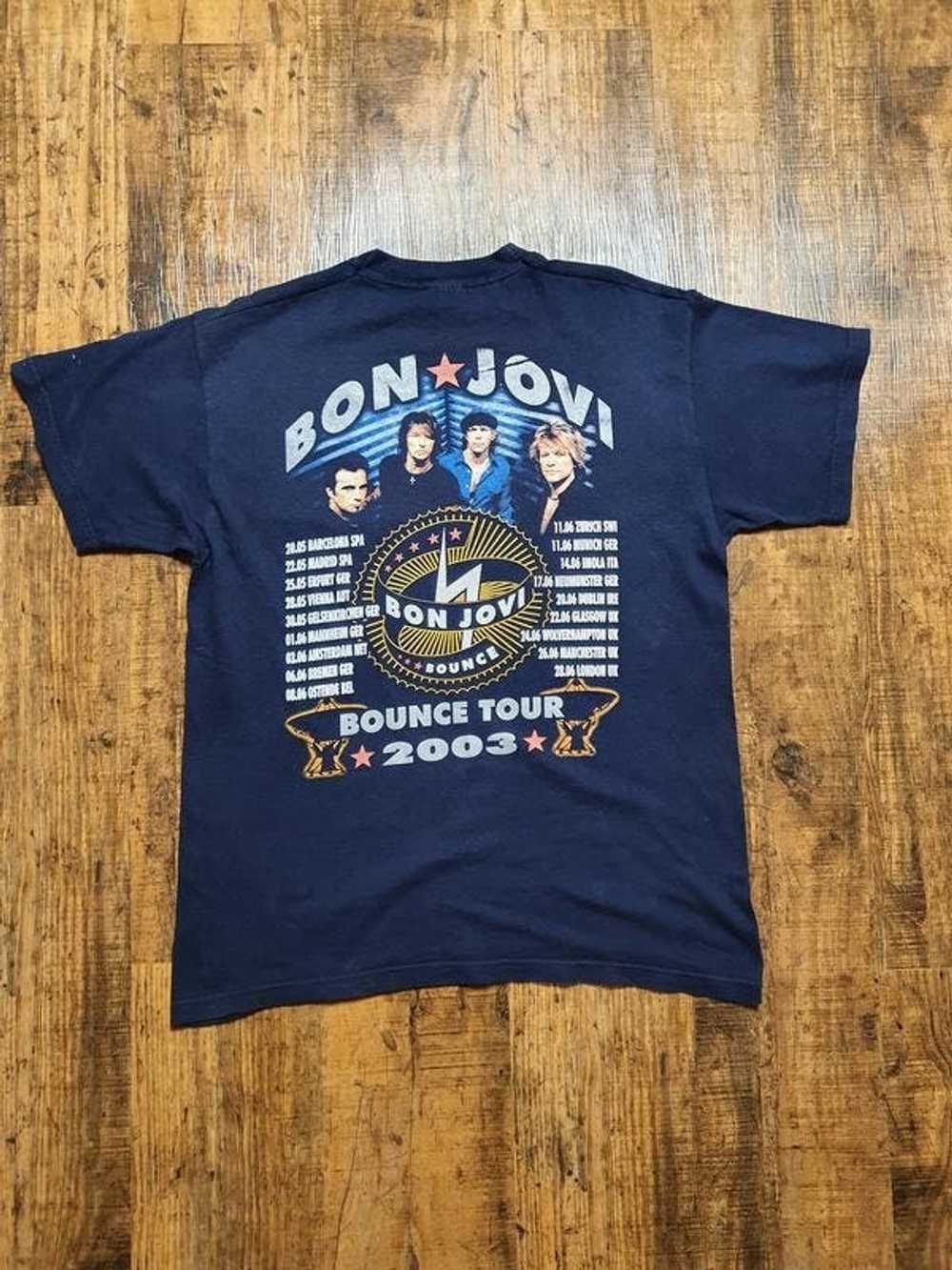 Band Tees × Vintage bon jovi 2003 tour t-shirt - image 3