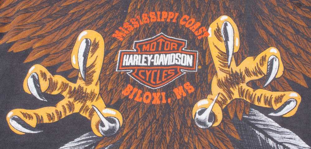 Harley Davidson × Vintage 1993 Flying Spread Wing… - image 6