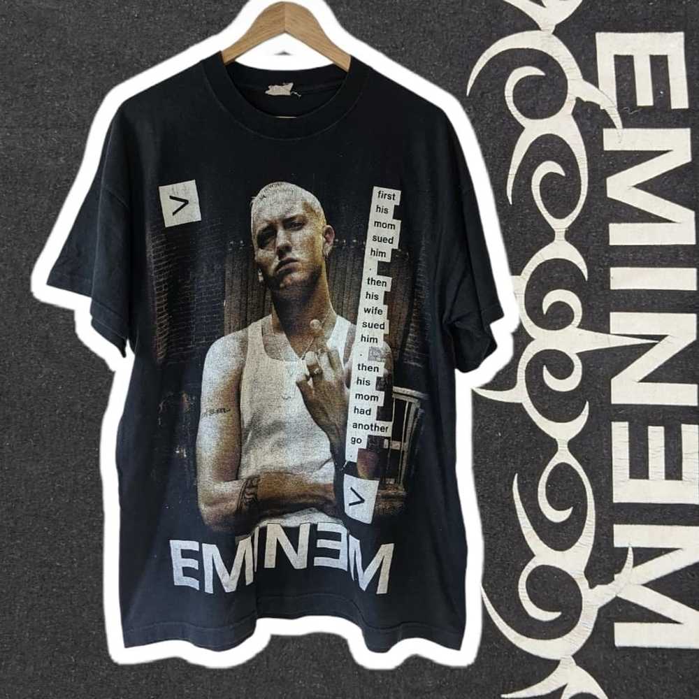 Band Tees × Rap Tees × Vintage Early 00s Eminem S… - image 1