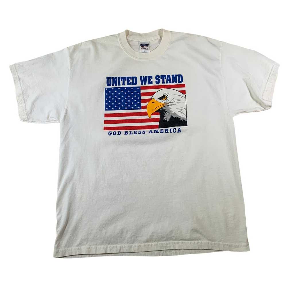 Gildan × Vintage Vintage united we stand God bles… - image 1