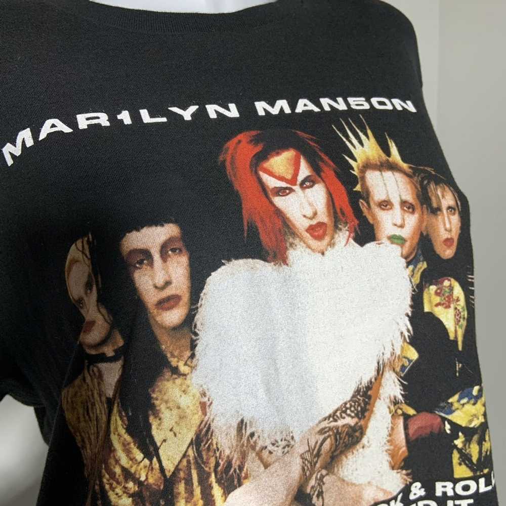 Marilyn Manson × Streetwear × Vintage VTG MARILYN… - image 4