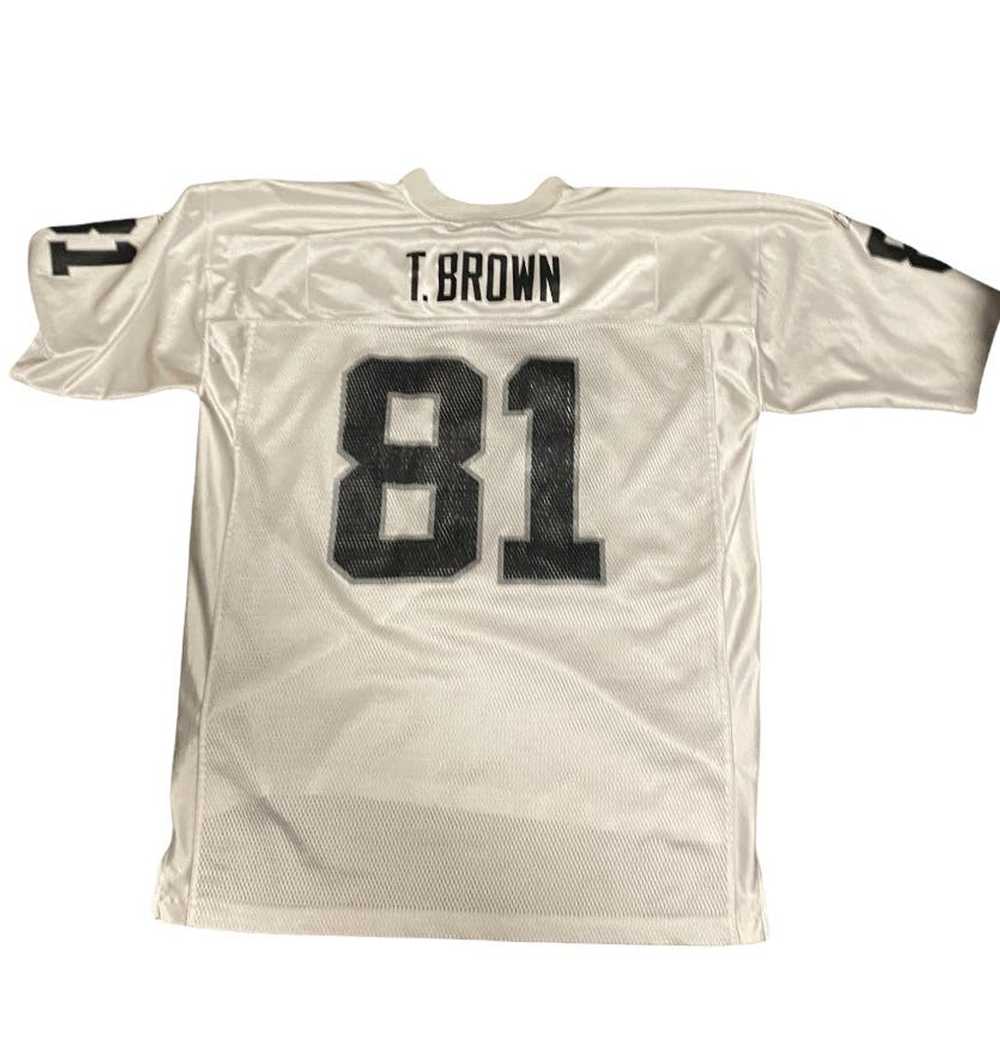 Oakland Raiders × Reebok × Vintage Vintage T. Bro… - image 2