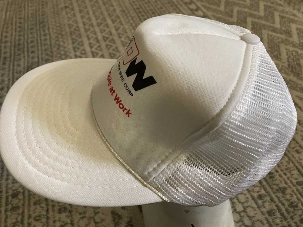 Snap Back × Trucker Hat × Vintage WPW west penn w… - image 5