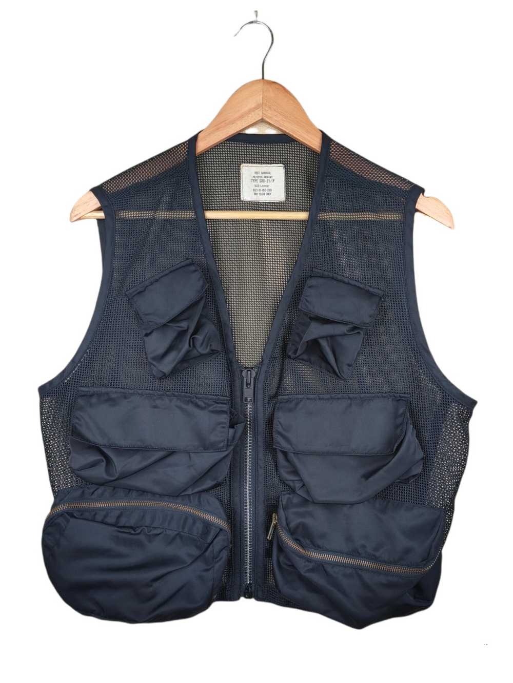 Vintage Vintage Multipocket Tactical Vest Survival - image 1