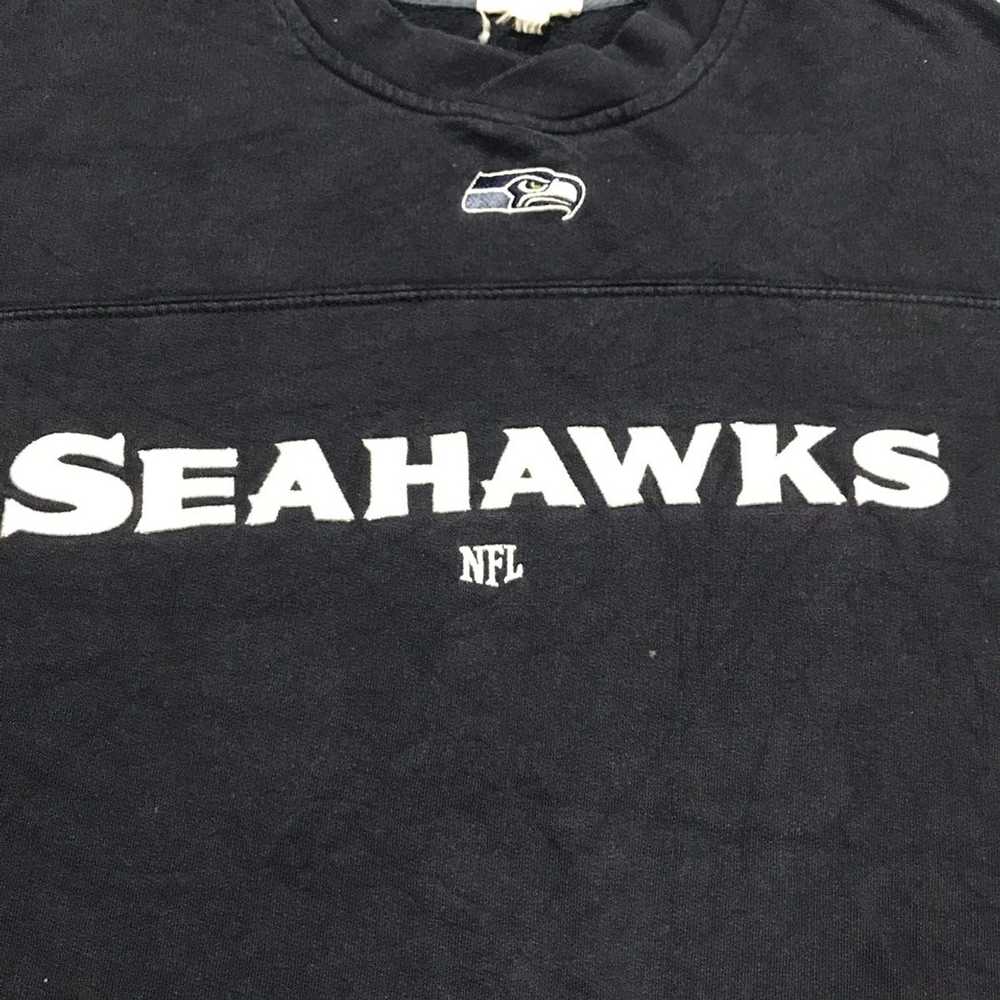 NFL Nfl Sea hawks embroidery sweashirt - image 4