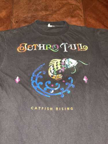 Band Tees × Vintage Jethro Tull Catfish Rising 19… - image 1