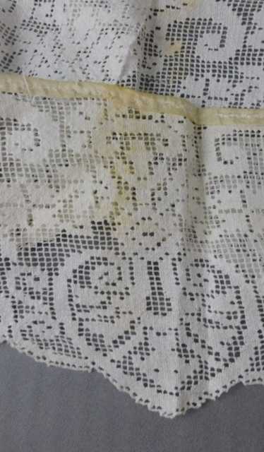 Bobbin Lace Trim Antique Handmade Insertion Embellishment Sewing