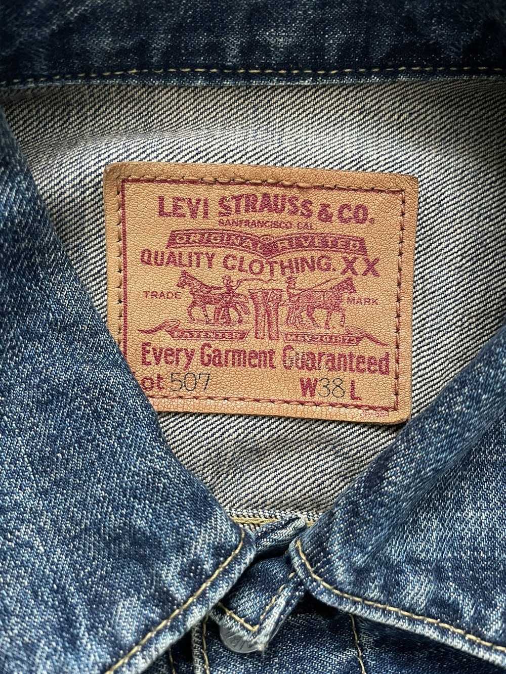 Levi's Vintage Levi’s Type II Selvedge Raw Denim … - image 3