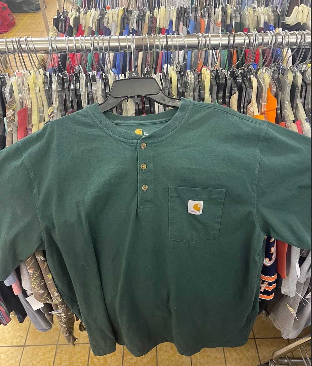 Carhartt button tee - image 1