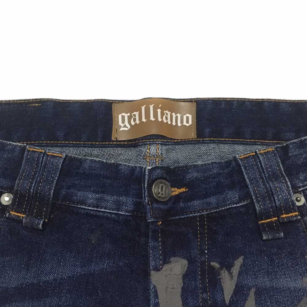 John Galliano John Galliano Gazette Distressed De… - image 3