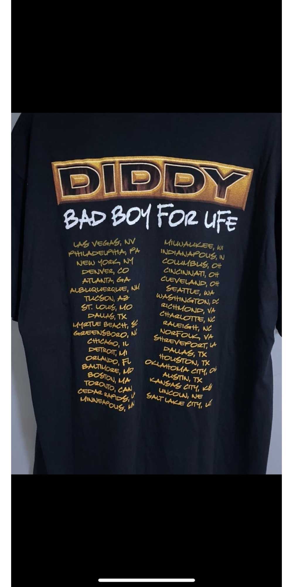 Rap Tees × Vintage Vintage P Diddy Puff Daddy Bad… - image 5