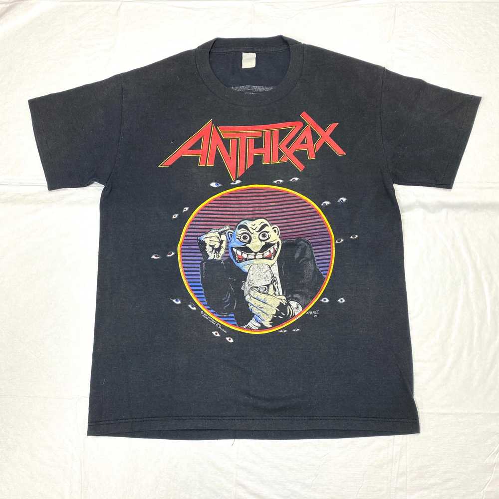 1980s Anthrax Don’t you f*cking look at me! t-shi… - image 1