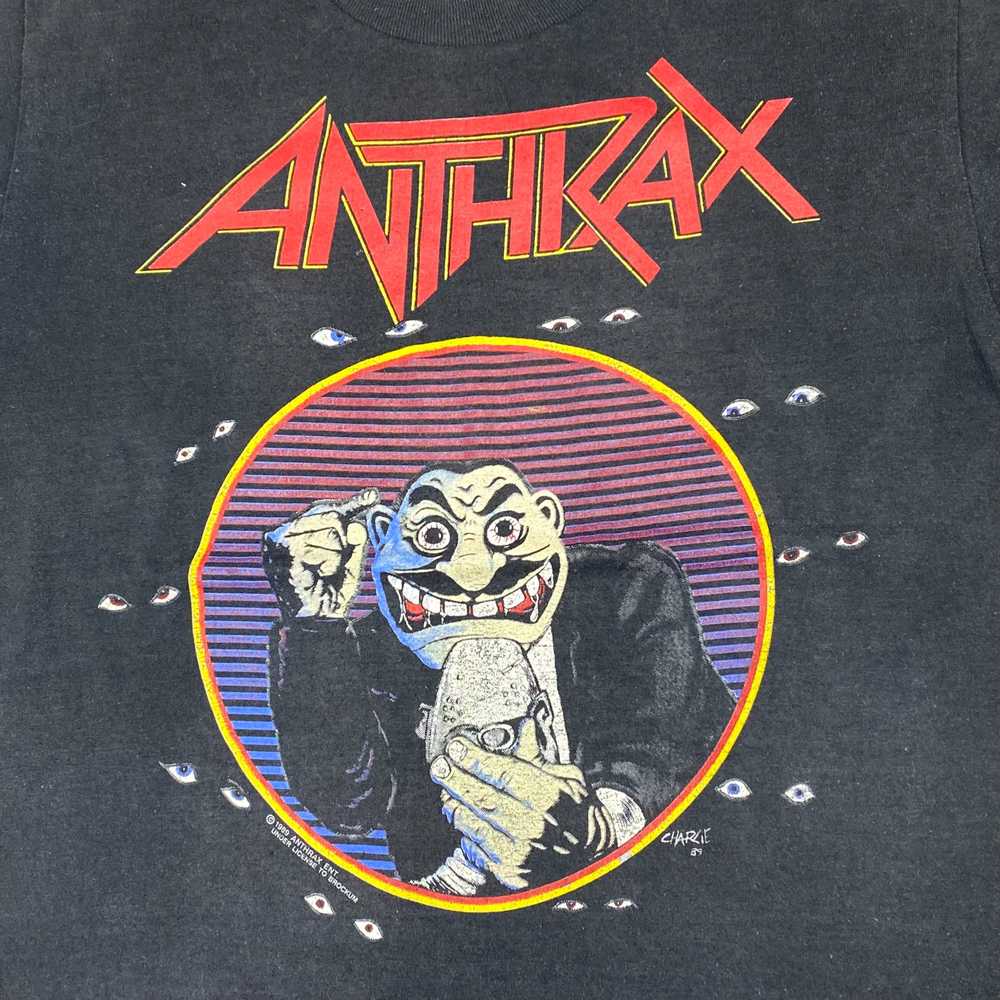 1980s Anthrax Don’t you f*cking look at me! t-shi… - image 5