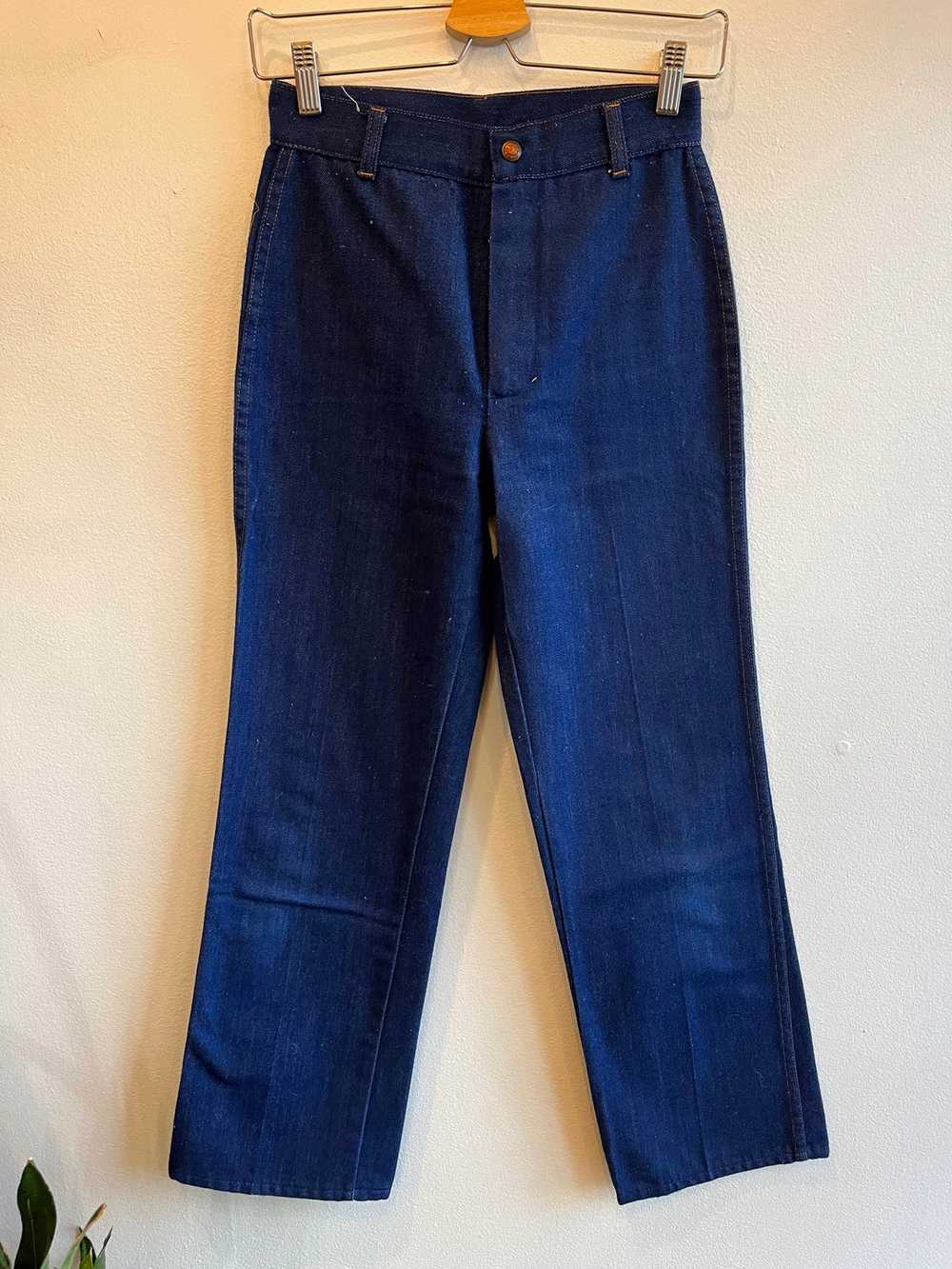 Vintage 1960/1970’s Tough Skins Denim Jeans - image 1