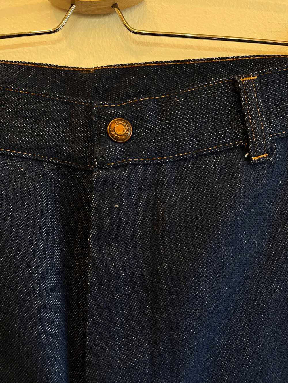 Vintage 1960/1970’s Tough Skins Denim Jeans - image 2
