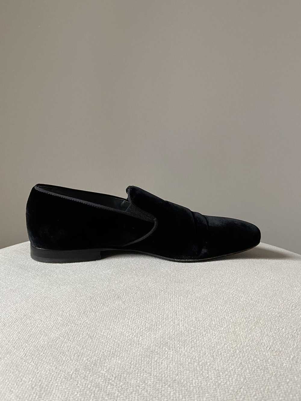 Lanvin Lanvin velvet black formal shoes - image 3