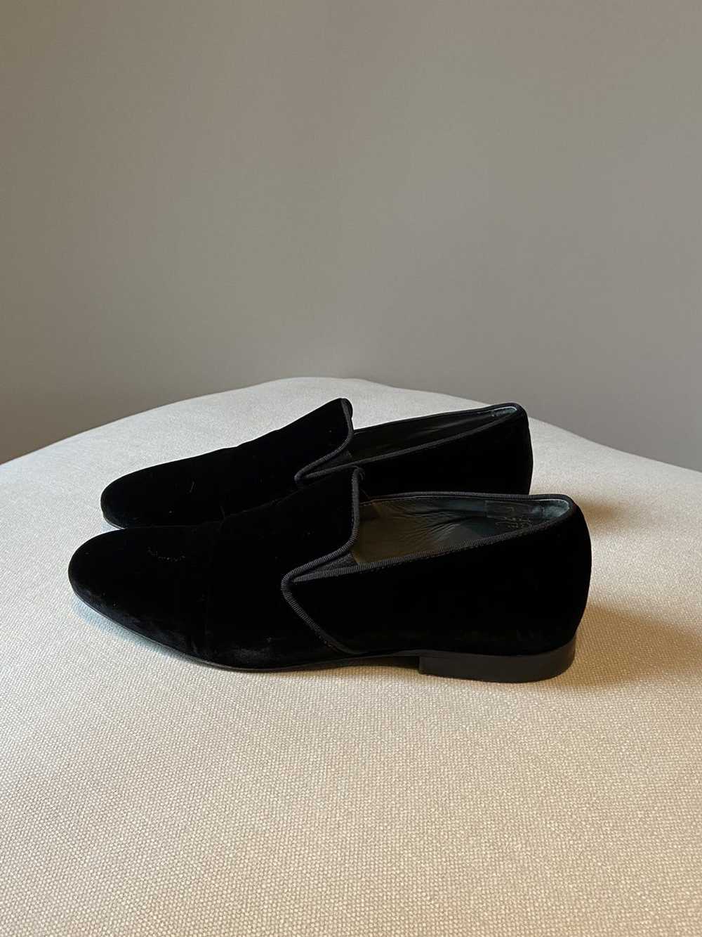 Lanvin Lanvin velvet black formal shoes - image 6