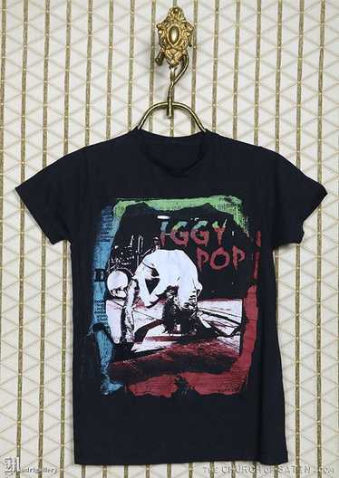 iggy pop vintage Tシャツ Rare Vintage 1988 Iggy Pop Instinct Shirt - TokoPyramid