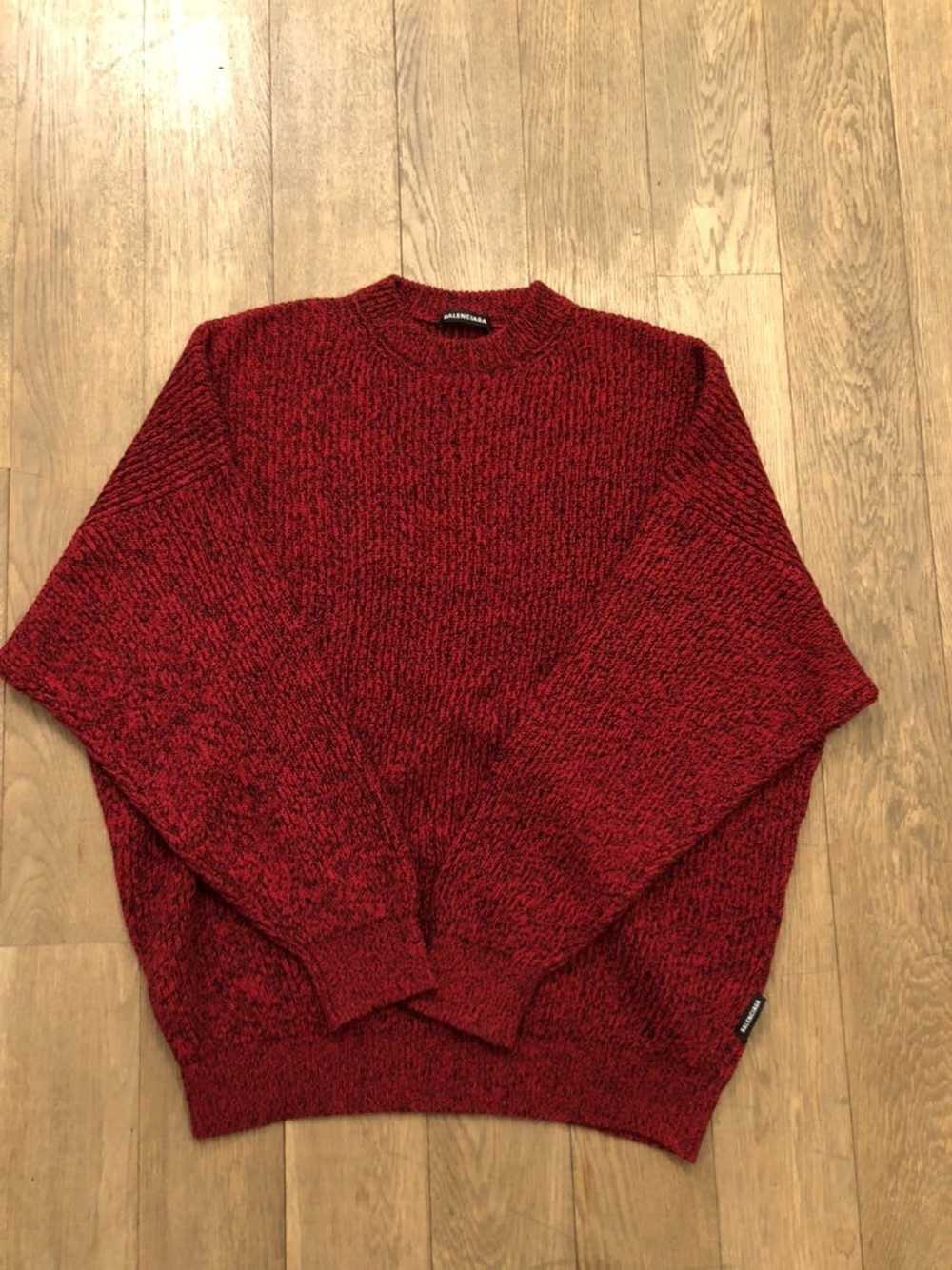 Balenciaga Melange oversize sweater - image 1