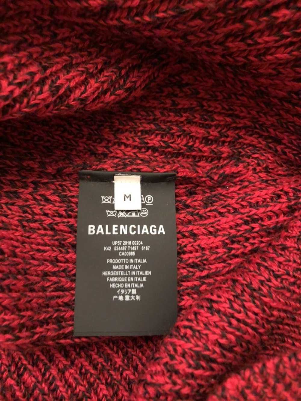 Balenciaga Melange oversize sweater - image 2