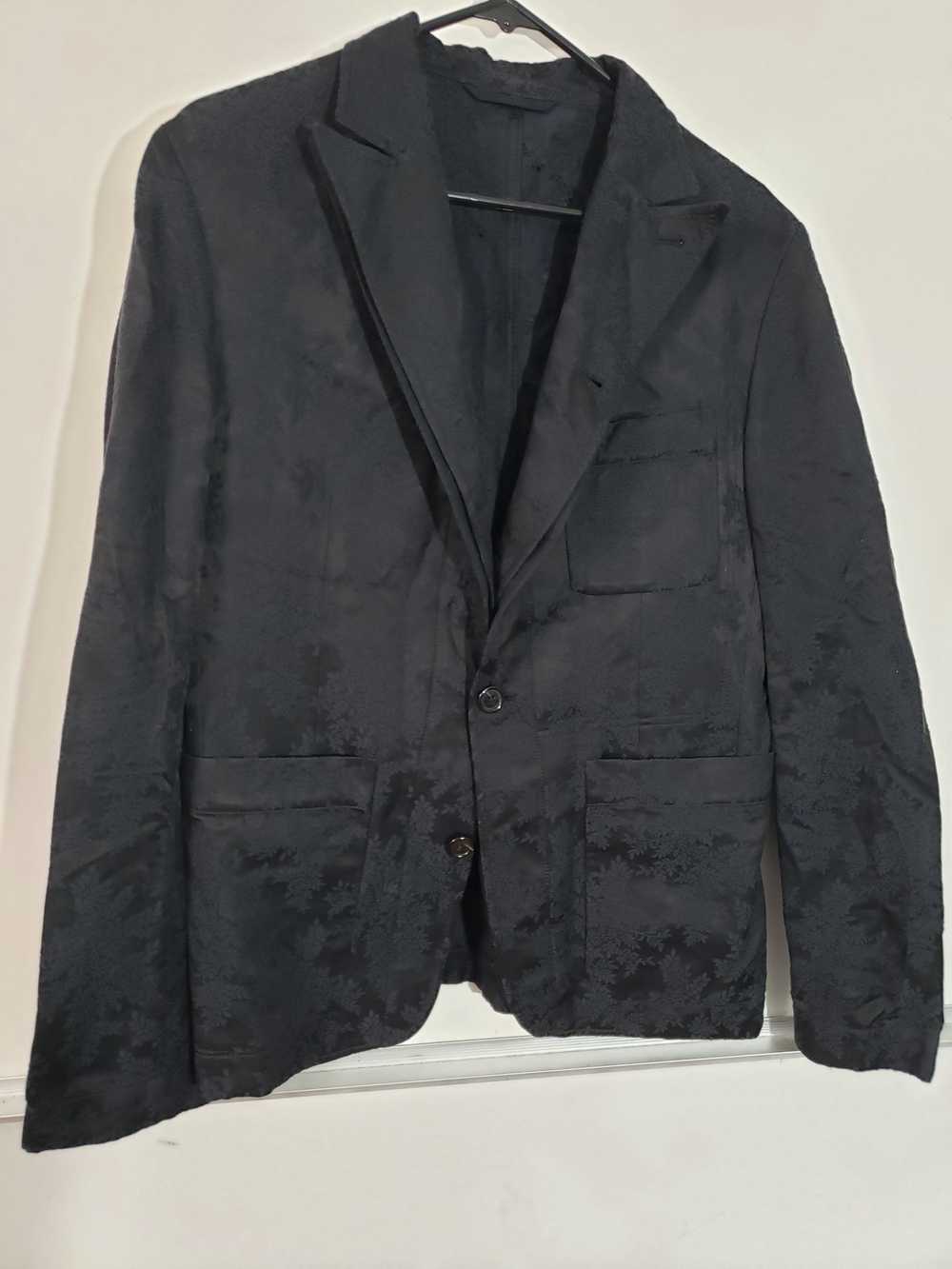 Ann Demeulemeester Floral Jacquard Blazer - image 1