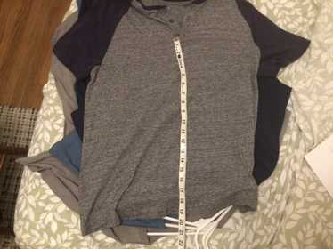 Old Navy × Streetwear Grey and blue old navy tee - image 1